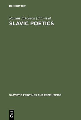 eBook (pdf) Slavic Poetics de 