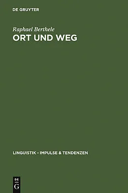E-Book (pdf) Ort und Weg von Raphael Berthele