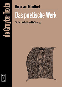 E-Book (pdf) Das poetische Werk von Hugo von Montfort