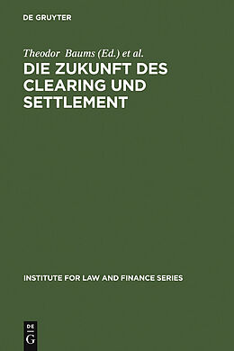 E-Book (pdf) Die Zukunft des Clearing und Settlement von 