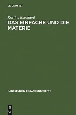 PDF Das Einfache und die Materie von Kristina Engelhard