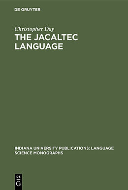E-Book (pdf) The Jacaltec Language von Christopher Day