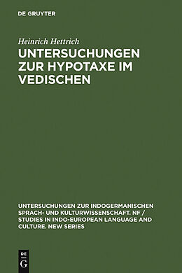 E-Book (pdf) Untersuchungen zur Hypotaxe im Vedischen von Heinrich Hettrich