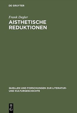 E-Book (pdf) Aisthetische Reduktionen von Frank Degler