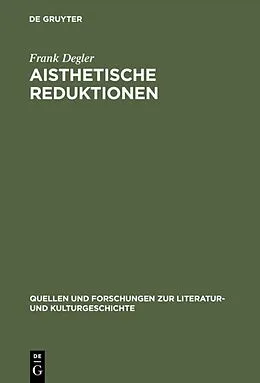 PDF Aisthetische Reduktionen von Frank Degler