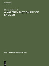 eBook (pdf) A Valency Dictionary of English de Thomas Herbst, David Heath, Ian F. Roe