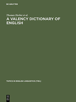 eBook (pdf) A Valency Dictionary of English de Thomas Herbst, David Heath, Ian F. Roe