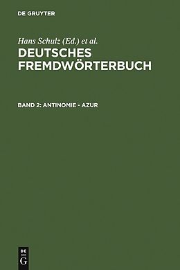 E-Book (pdf) Deutsches Fremdwörterbuch / Antinomie - Azur von 
