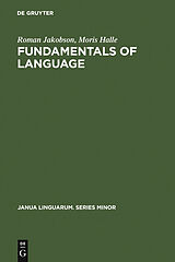 eBook (pdf) Fundamentals of Language de Roman Jakobson, Moris Halle