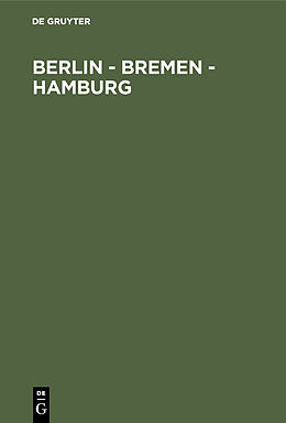 E-Book (pdf) Berlin - Bremen - Hamburg von 