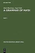 PDF A Grammar of Ma'di von Mairi Blackings, Nigel Fabb