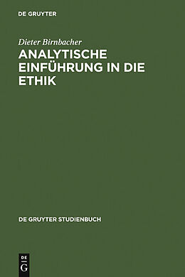 E-Book (pdf) Analytische Einführung in die Ethik von Dieter Birnbacher