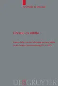 PDF Creatio ex nihilo von Johannes Schwanke