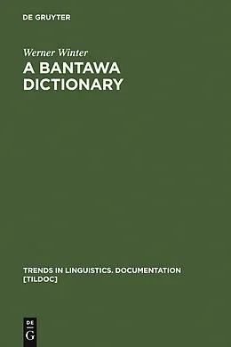 E-Book (pdf) A Bantawa Dictionary von Werner Winter