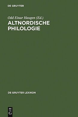 E-Book (pdf) Altnordische Philologie von 