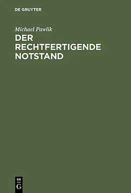 PDF Der rechtfertigende Notstand von Michael Pawlik