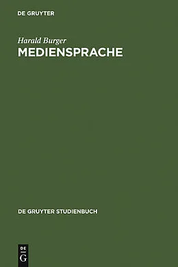 PDF Mediensprache von Harald Burger