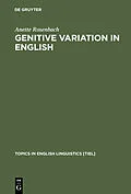 E-Book (pdf) Genitive Variation in English von Anette Rosenbach
