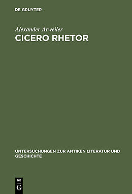 E-Book (pdf) Cicero rhetor von Alexander Arweiler