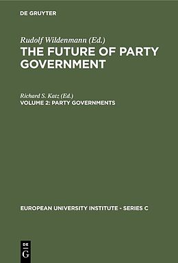 eBook (pdf) Party Governments de 