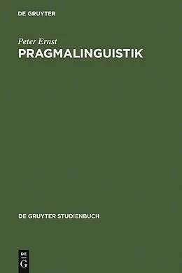 PDF Pragmalinguistik von Peter Ernst