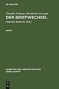 E-Book (pdf) Der Briefwechsel von Theodor Fontane, Bernhard von Lepel