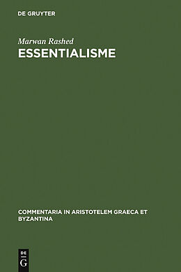 eBook (pdf) Essentialisme de Marwan Rashed