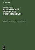 E-Book (pdf) Nachträge und Korrekturen von Wilfried Seibicke