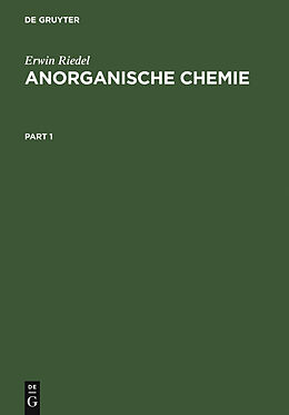 E-Book (pdf) Anorganische Chemie von Erwin Riedel