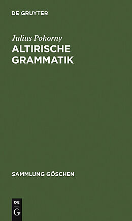 E-Book (pdf) Altirische Grammatik von Julius Pokorny