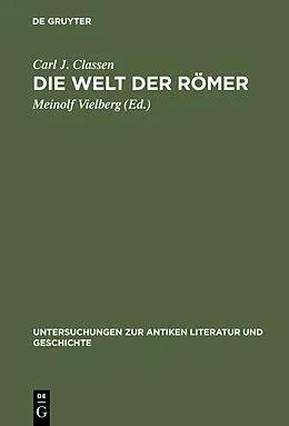 E-Book (pdf) Die Welt der Römer von Carl Joachim Classen