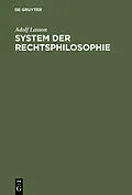 E-Book (pdf) System der Rechtsphilosophie von Adolf Lasson