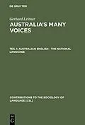 E-Book (pdf) Australian English - The National Language von Gerhard Leitner