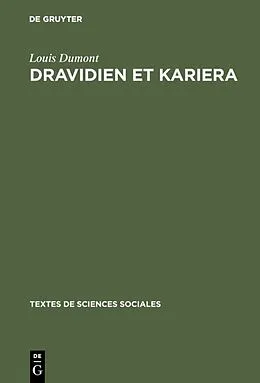PDF Dravidien et Kariera von Louis Dumont