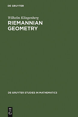 E-Book (pdf) Riemannian Geometry von Wilhelm P. A. Klingenberg
