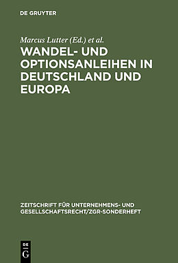 E-Book (pdf) Wandel- und Optionsanleihen in Deutschland und Europa von 