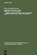 E-Book (pdf) Restitution "Entarteter Kunst" von Hans Henning Kunze