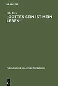 E-Book (pdf) "Gottes Sein ist mein Leben" von Udo Kern