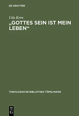 E-Book (pdf) "Gottes Sein ist mein Leben" von Udo Kern