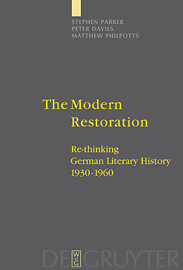 E-Book (pdf) The Modern Restoration von Stephen Parker, Peter Davies, Matthew Philpotts