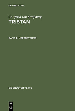 E-Book (pdf) Gottfried von Straßburg: Tristan / Übersetzung von Gottfried von Straßburg