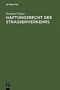 PDF Haftungsrecht des Straßenverkehrs von Reinhard Greger