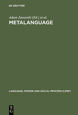 eBook (pdf) Metalanguage de 