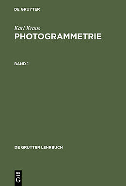 E-Book (pdf) Karl Kraus: Photogrammetrie / Photogrammetrie von Karl Kraus