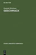 E-Book (pdf) Geschmack von Dominik Brückner