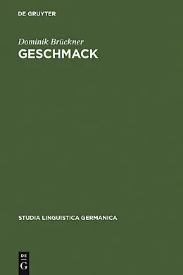 E-Book (pdf) Geschmack von Dominik Brückner