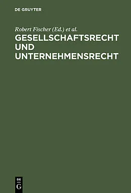 PDF Gesellschaftsrecht und Unternehmensrecht von 