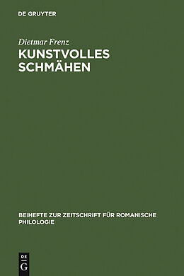 E-Book (pdf) Kunstvolles Schmähen von Dietmar Frenz