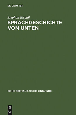 E-Book (pdf) Sprachgeschichte von unten von Stephan Elspaß