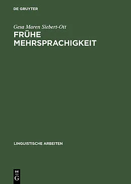 E-Book (pdf) Frühe Mehrsprachigkeit von Gesa Maren Siebert-Ott